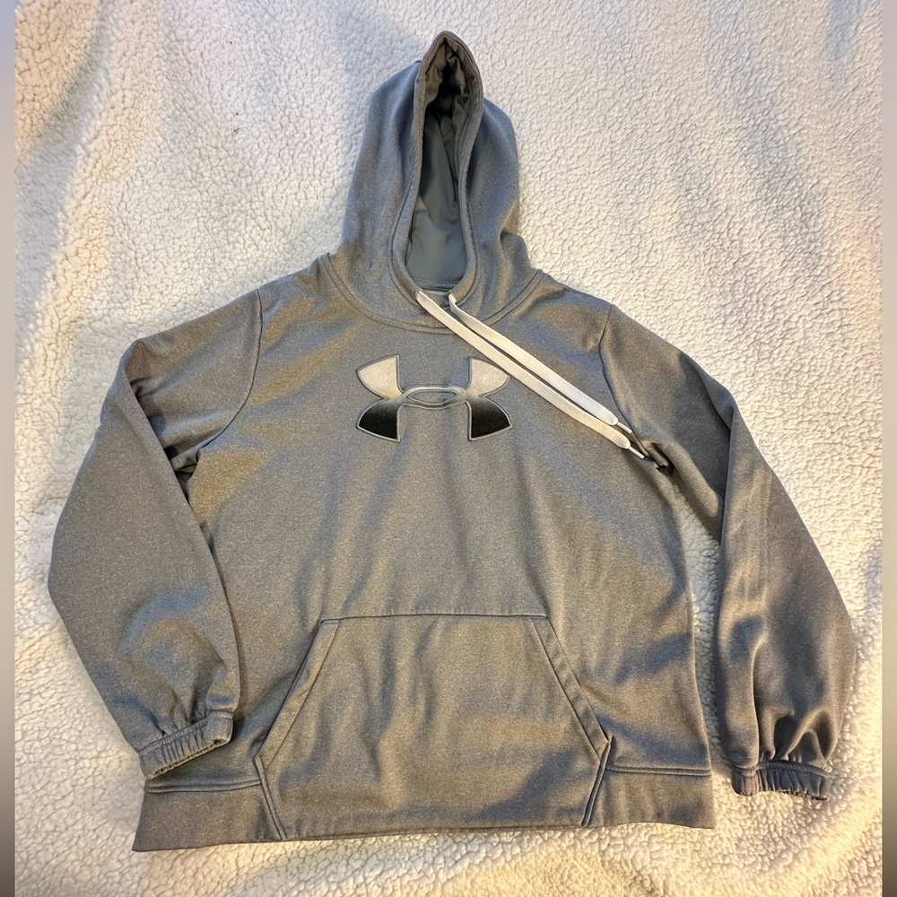 Women’s Under Armour Gray Hoodie. MEDIUM
